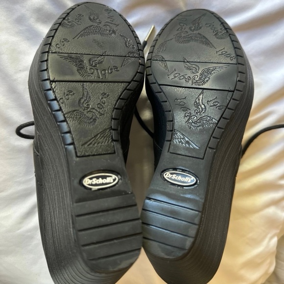 Dr scholls leather wedge lace up boots - Picture 4 of 6